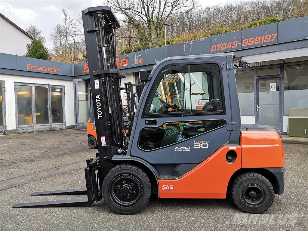 Toyota 02-8FDF30 Diesel gaffeltrucks