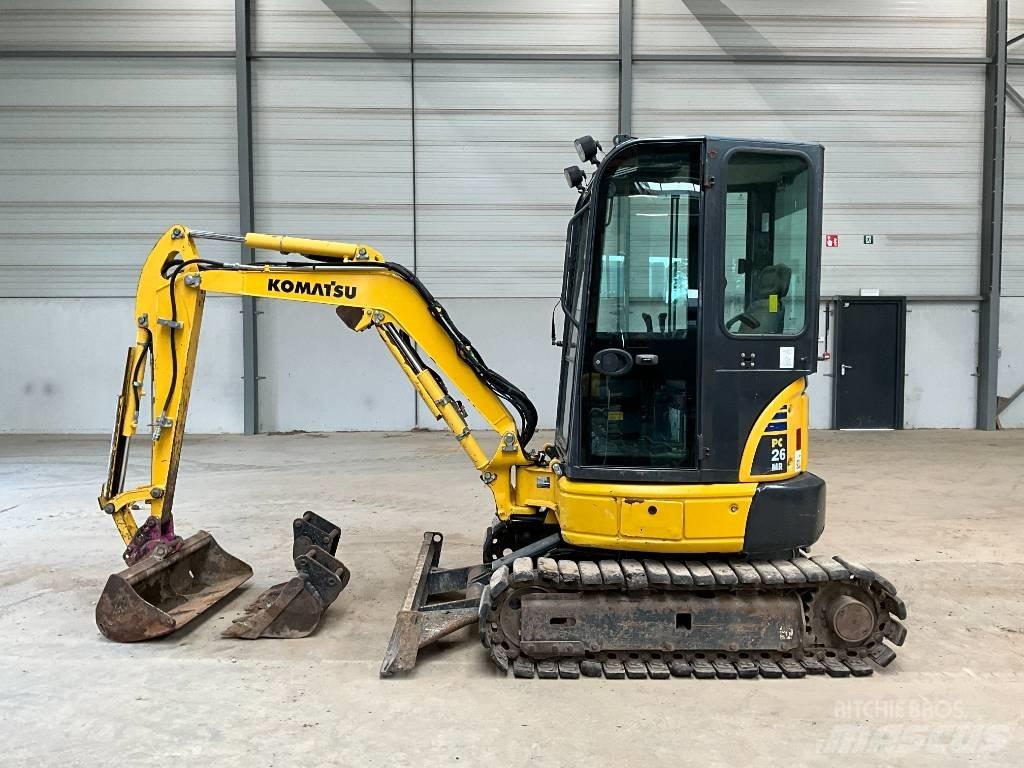 Komatsu PC 26 MR-3 Minigravemaskiner