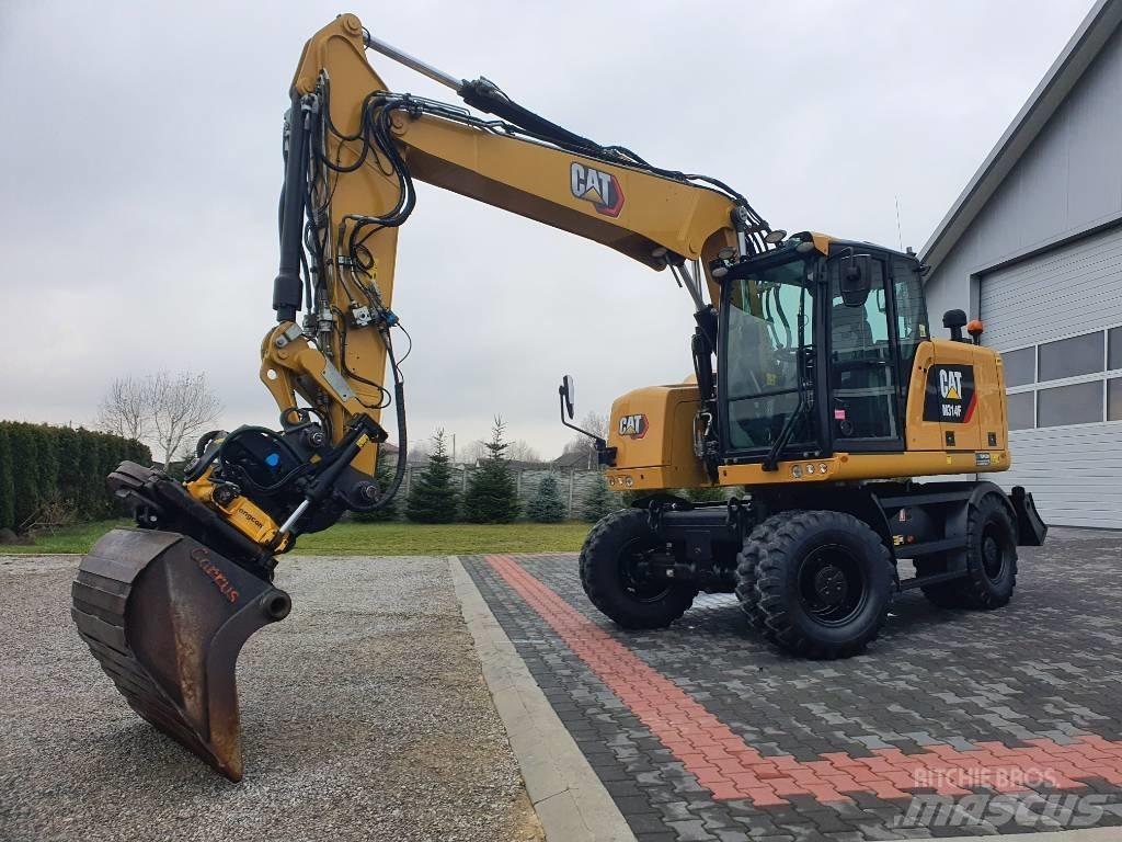 CAT M 314 F Gravemaskiner på hjul