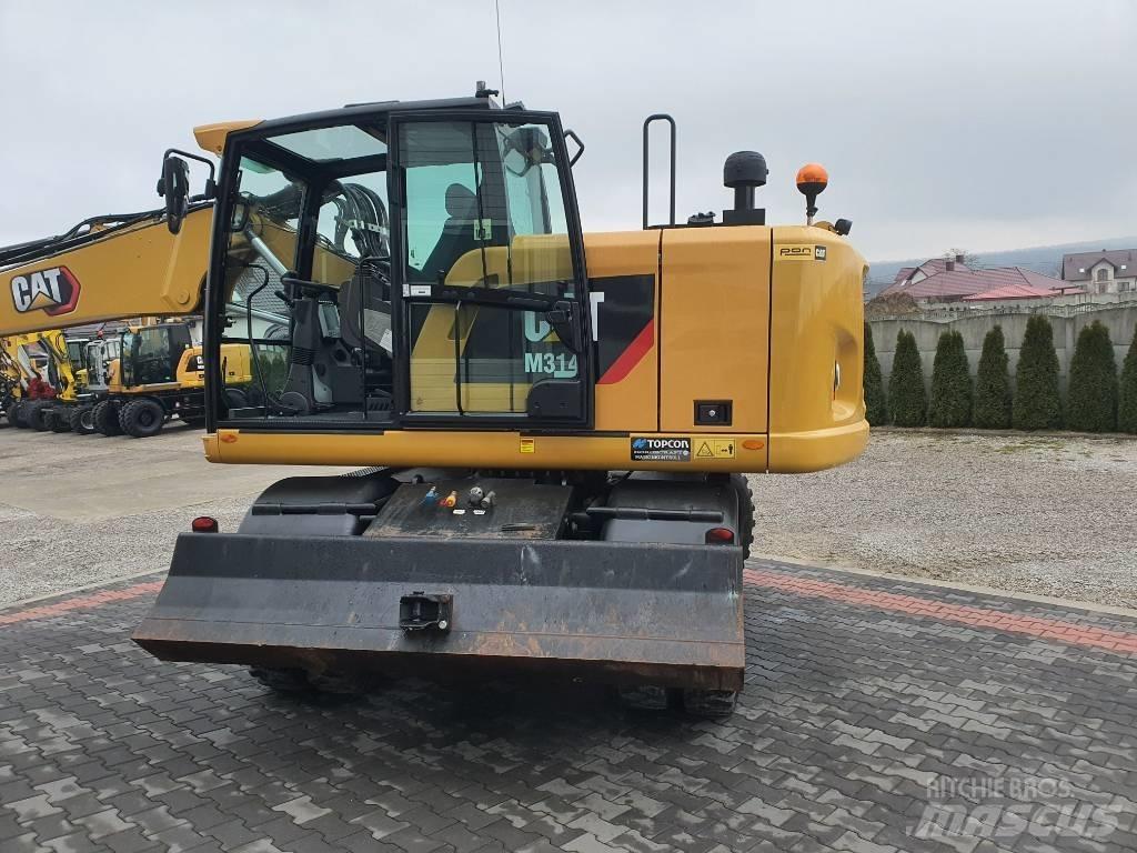 CAT M 314 F Gravemaskiner på hjul