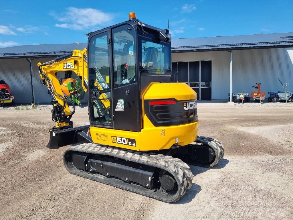 JCB 50Z-2,  Omg.lev! Minigravemaskiner