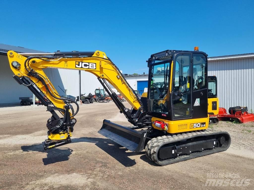 JCB 50Z-2,  Omg.lev! Minigravemaskiner