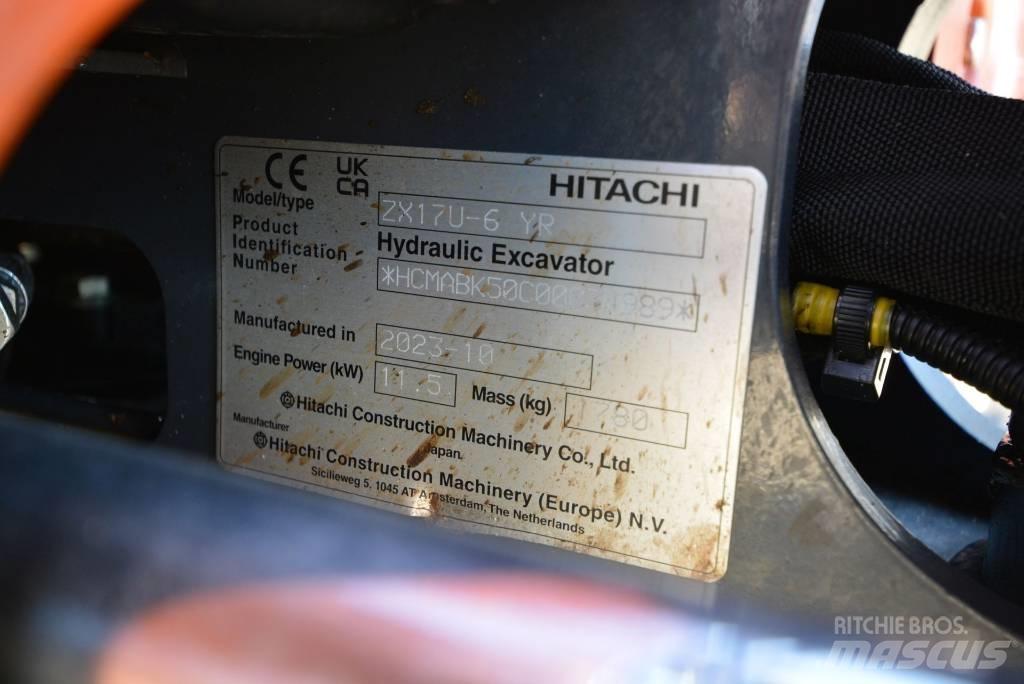 Hitachi ZX 17 U-6 Minigravemaskiner