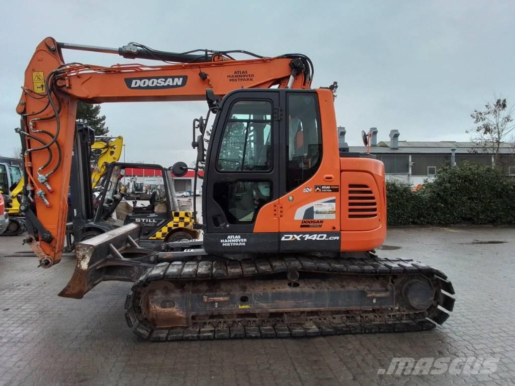 Doosan DX140LCR-5 Gravemaskiner på larvebånd