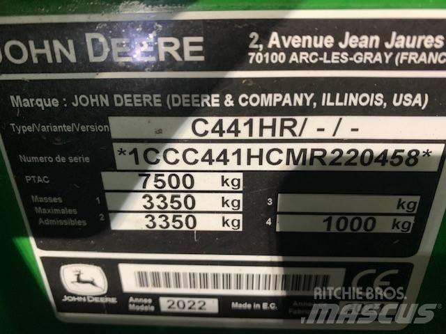 John Deere C441 R Rundballe-pressere