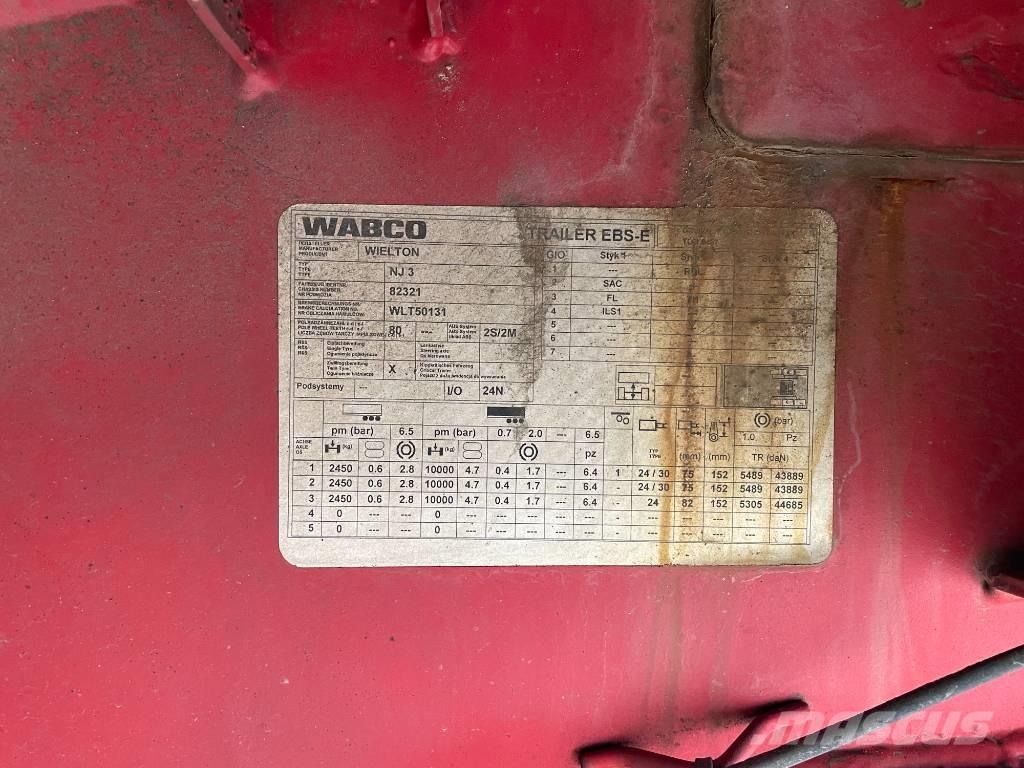 Wielton NJ 3 Anhænger til Autotransport