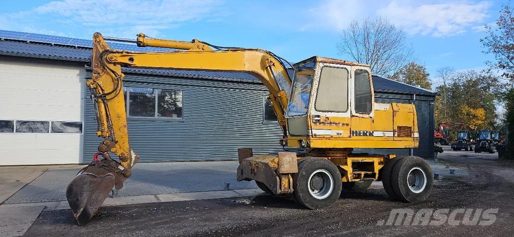 Liebherr A902 Gravemaskiner på hjul