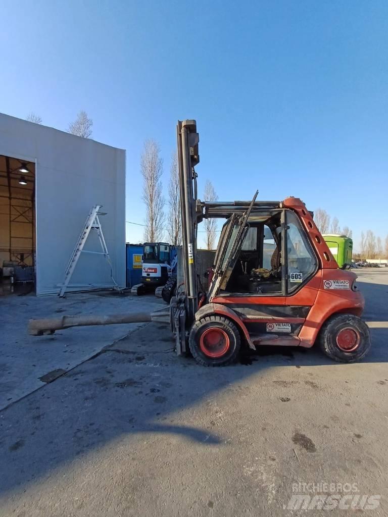 Linde H80D-03 Diesel gaffeltrucks