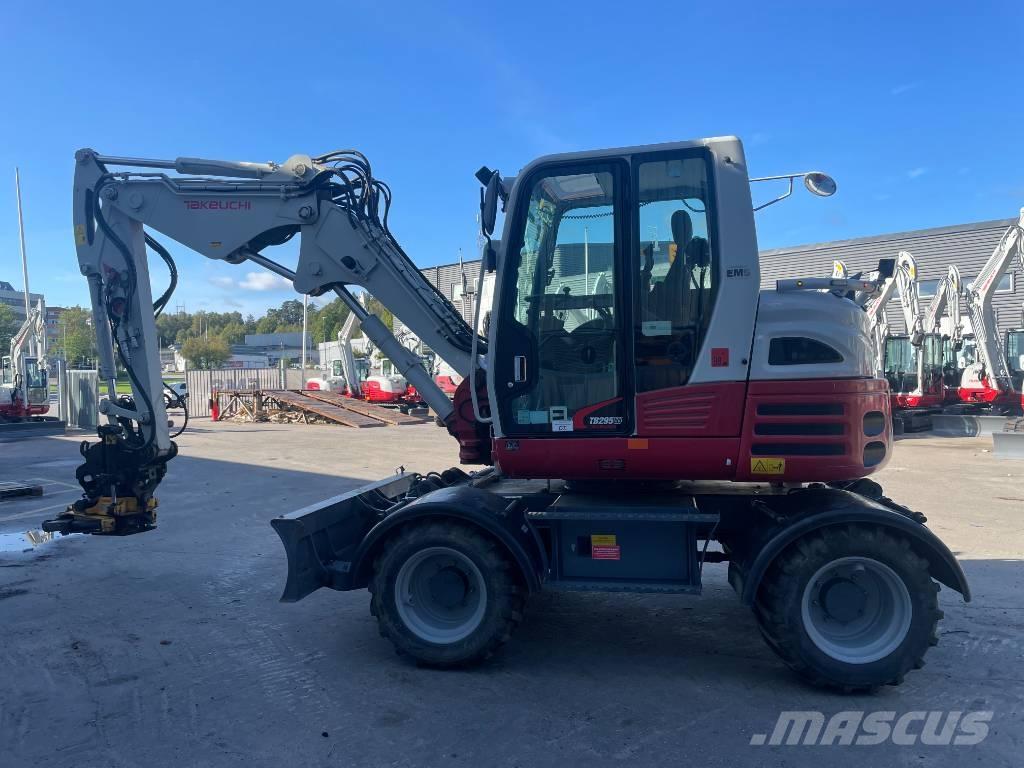 Takeuchi TB 295W Gravemaskiner på hjul