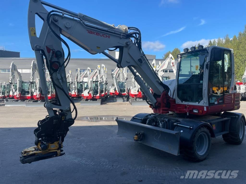 Takeuchi TB 295W Gravemaskiner på hjul