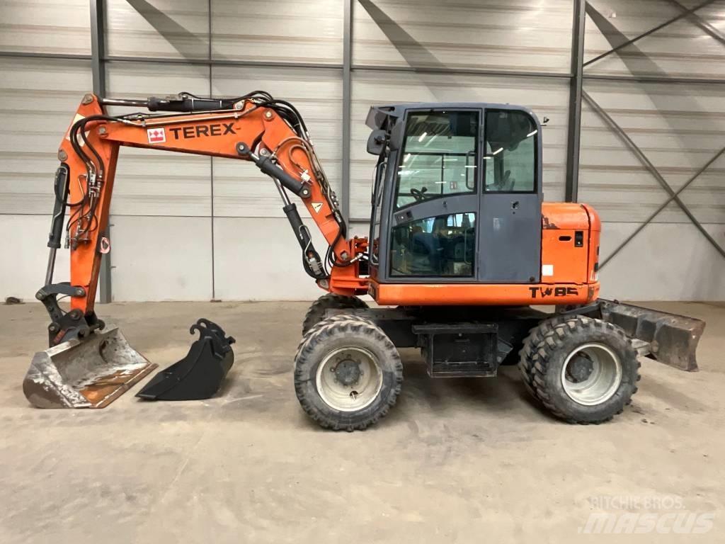 Terex TW 85 Gravemaskiner på hjul