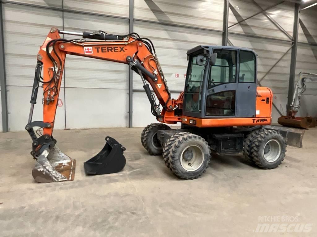 Terex TW 85 Gravemaskiner på hjul
