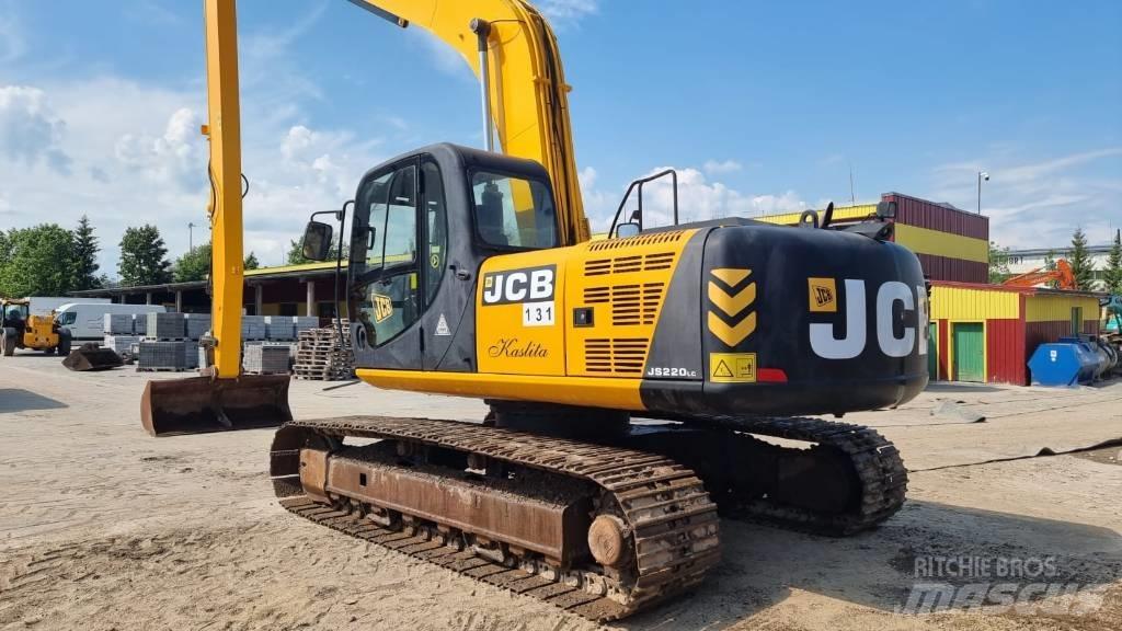 JCB JS220 EXTRA Long Gravemaskiner på larvebånd