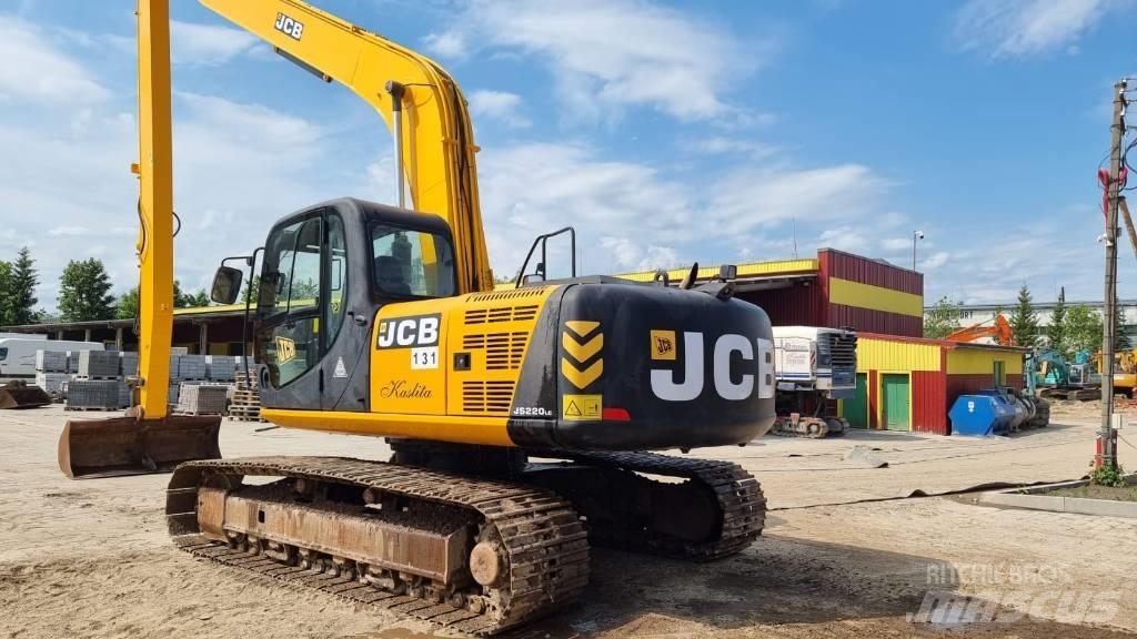 JCB JS220 EXTRA Long Gravemaskiner på larvebånd