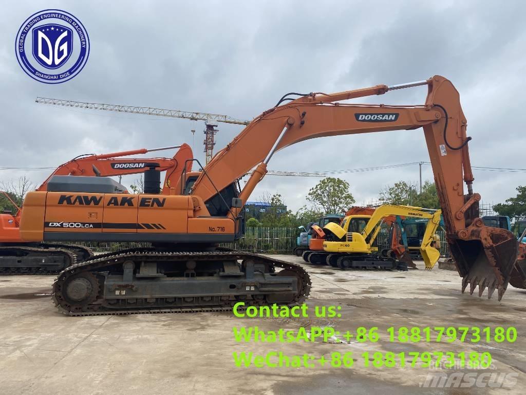 Doosan DX 500 LC-9C Gravemaskiner på larvebånd