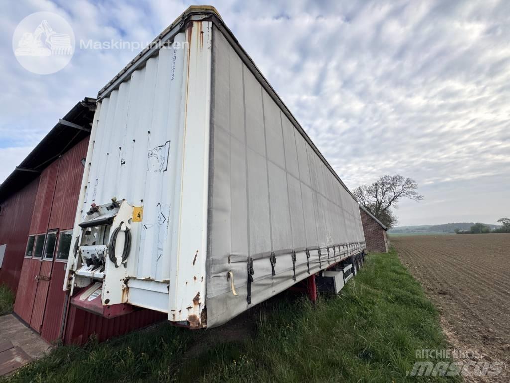 Krone SDP 27 Semi-trailer med Gardinsider