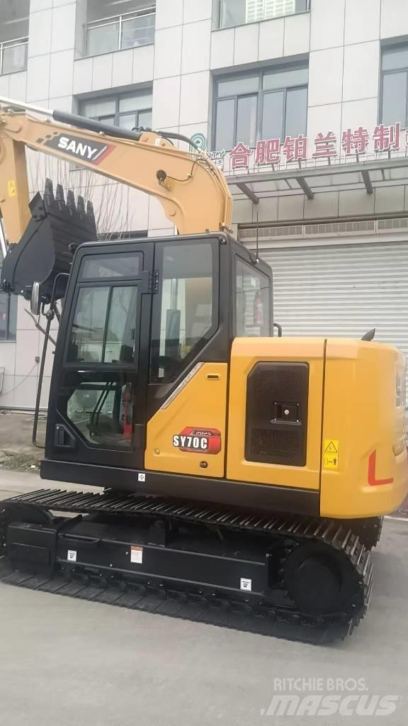 Sany SY70C Gravemaskiner på larvebånd