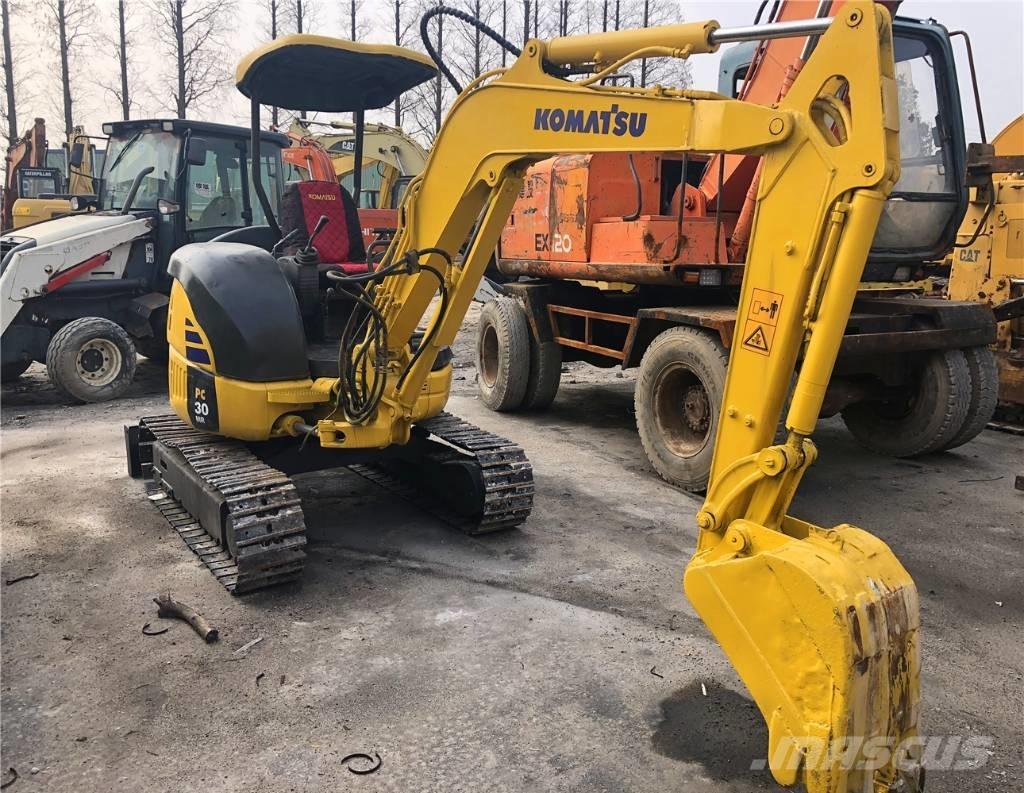 Komatsu PC30 Minigravemaskiner