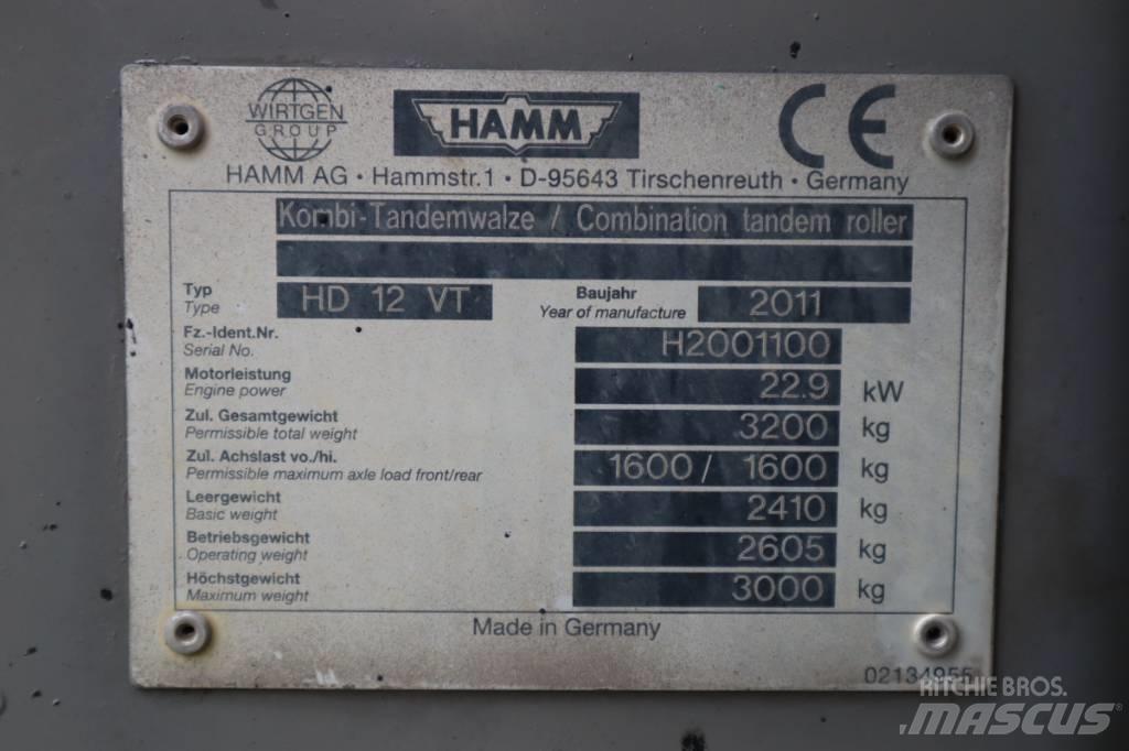 Hammar HD12VT Kombi tromle