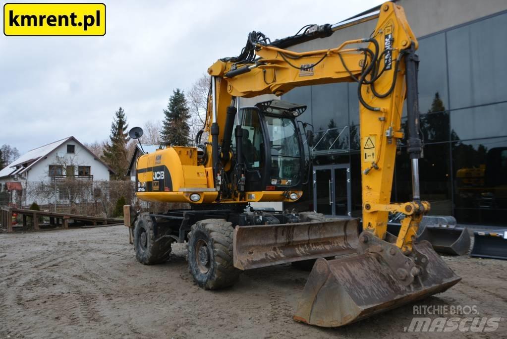 JCB JS 145 Gravemaskiner på hjul