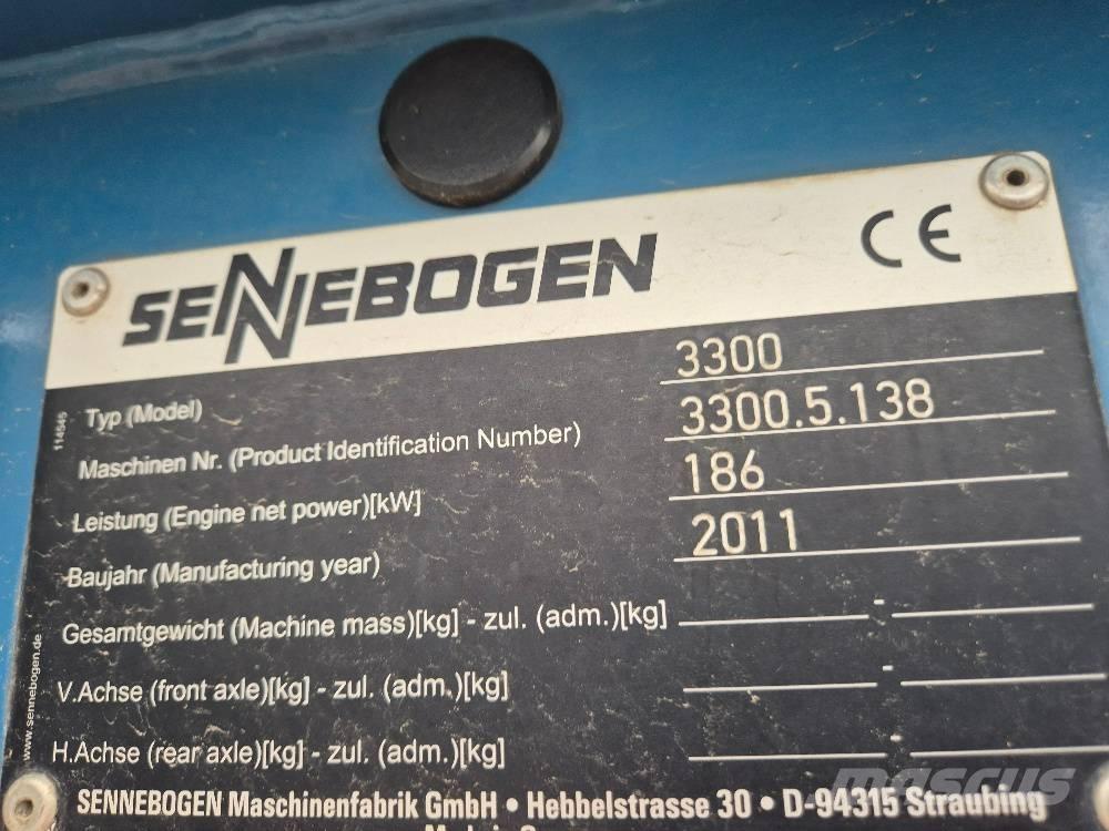 Sennebogen 3300 RSL Kraner på larvebånd