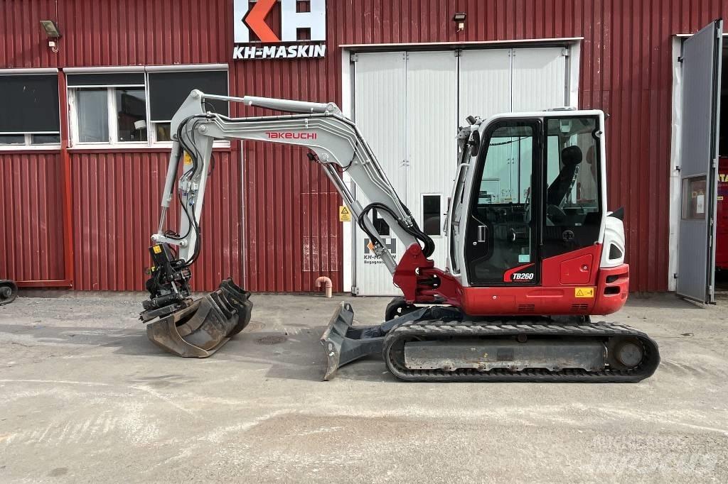 Takeuchi TB 260 Minigravemaskiner