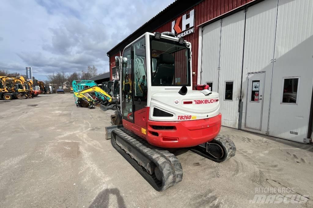 Takeuchi TB 260 Minigravemaskiner