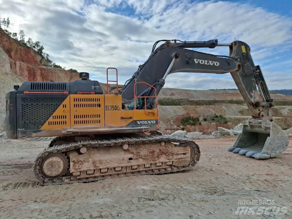 Volvo EC750EL Gravemaskiner på larvebånd