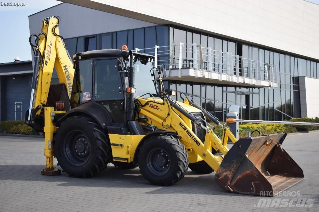New Holland B 110 C Rendegravere