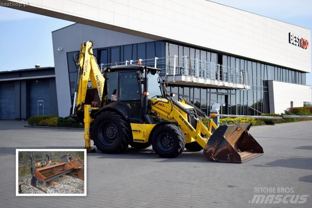 New Holland B 110 C Rendegravere