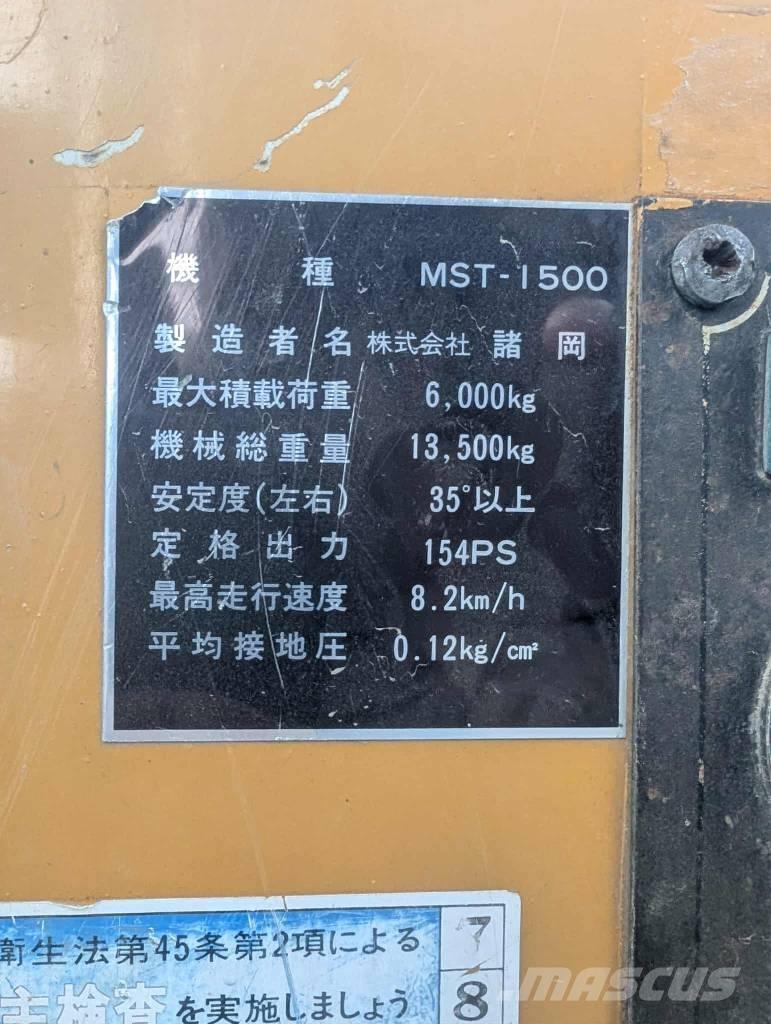 Morooka MST 1500 Bælte-tipvogn