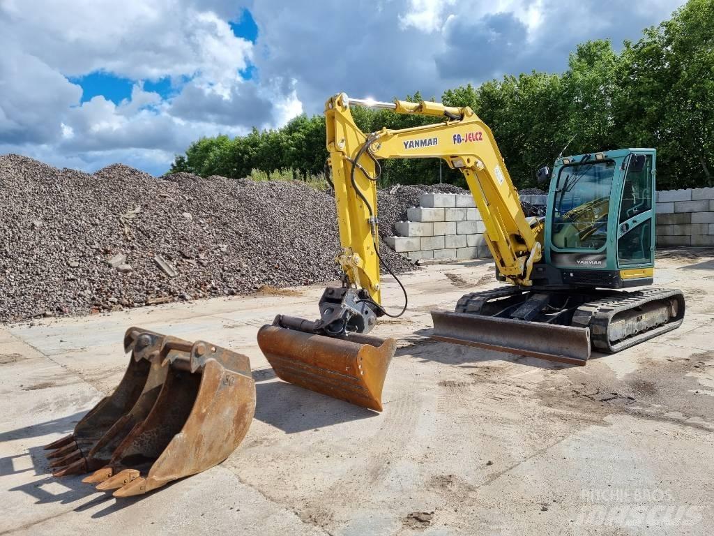 Yanmar Vio 80 U Midi-gravemaskiner 7t - 12t
