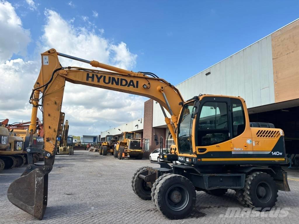 Hyundai 140W-9 Gravemaskiner på hjul