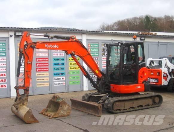 Kubota U55-4 Minigravemaskiner