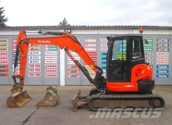 Kubota U55-4 Minigravemaskiner