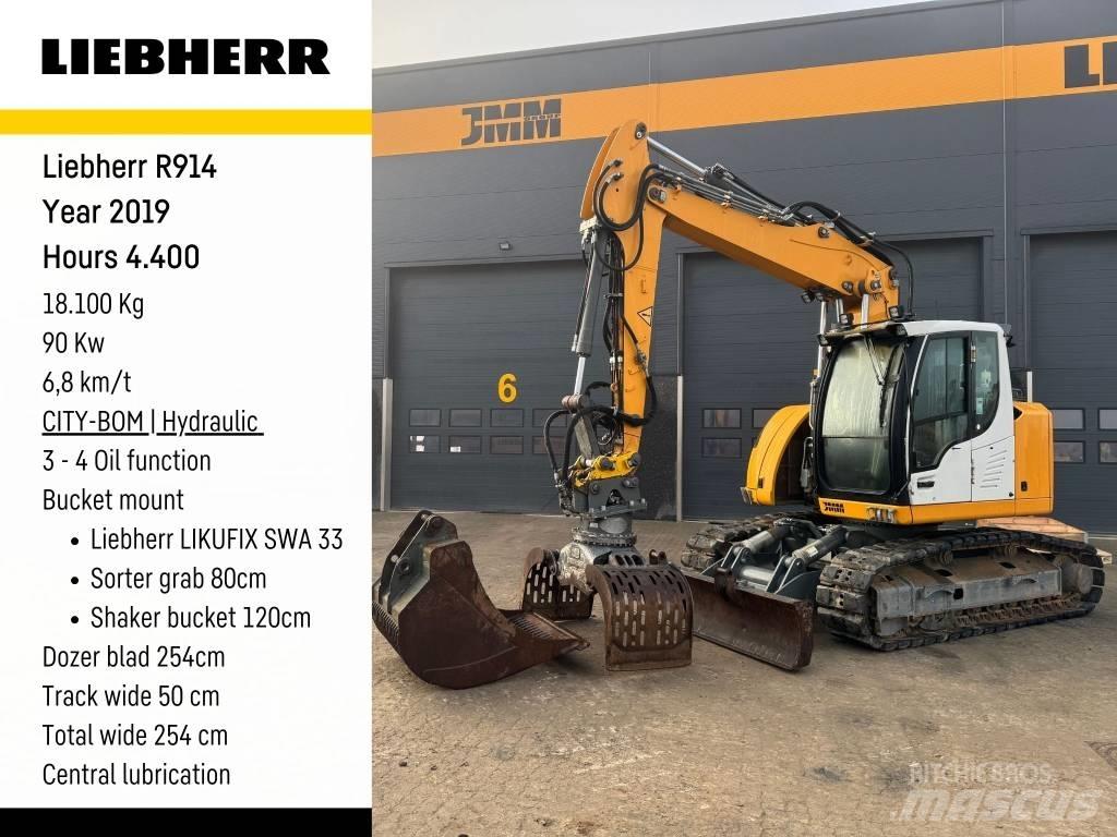 Liebherr R 914 Gravemaskiner på larvebånd