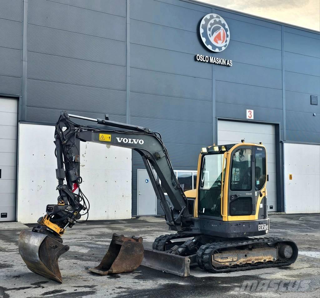 Volvo ECR 58 plus Midi-gravemaskiner 7t - 12t