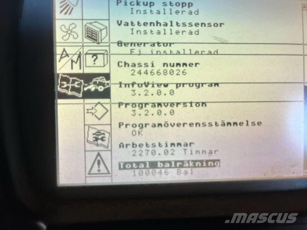New Holland BB 940 A Pressere til firkantede baller