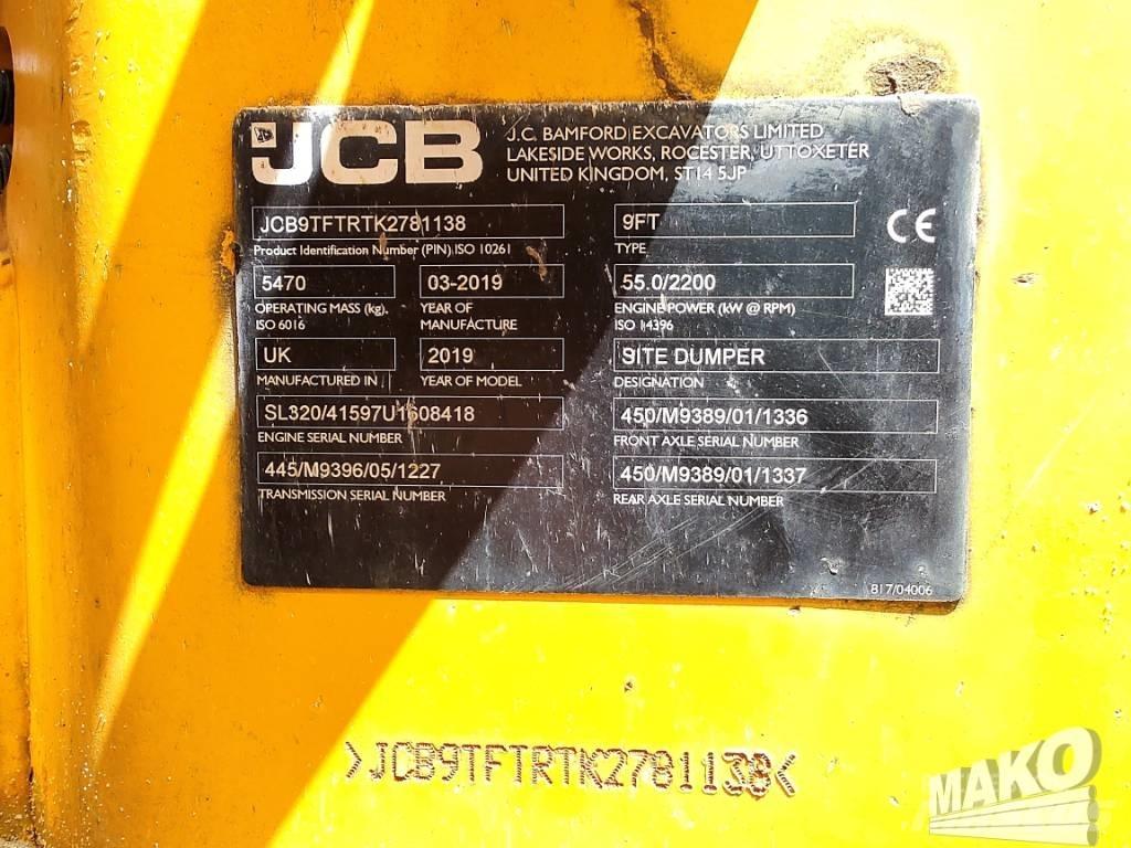 JCB 9TFT Dumpere