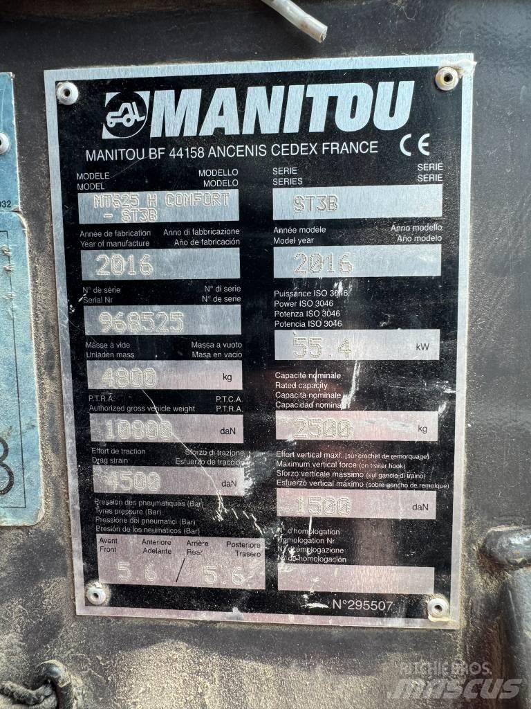 Manitou MT 625 H Teleskoplæssere