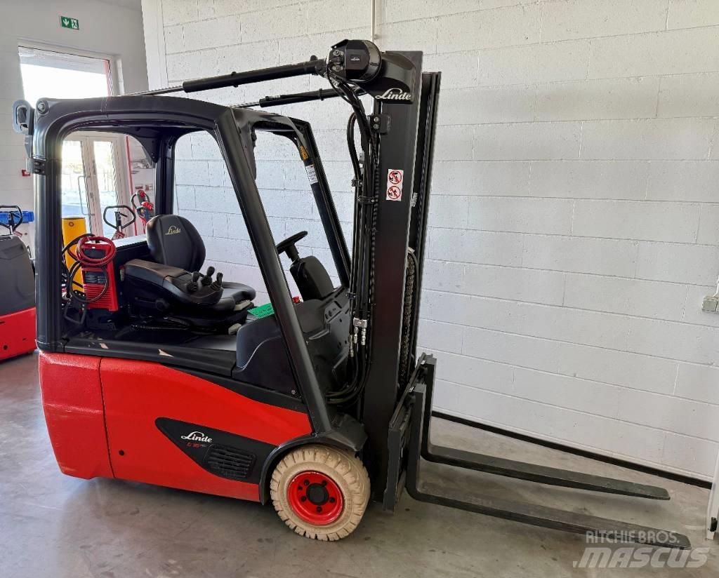 Linde E16/386-02 El gaffeltrucks