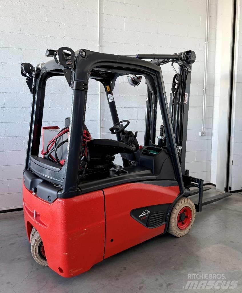 Linde E16/386-02 El gaffeltrucks