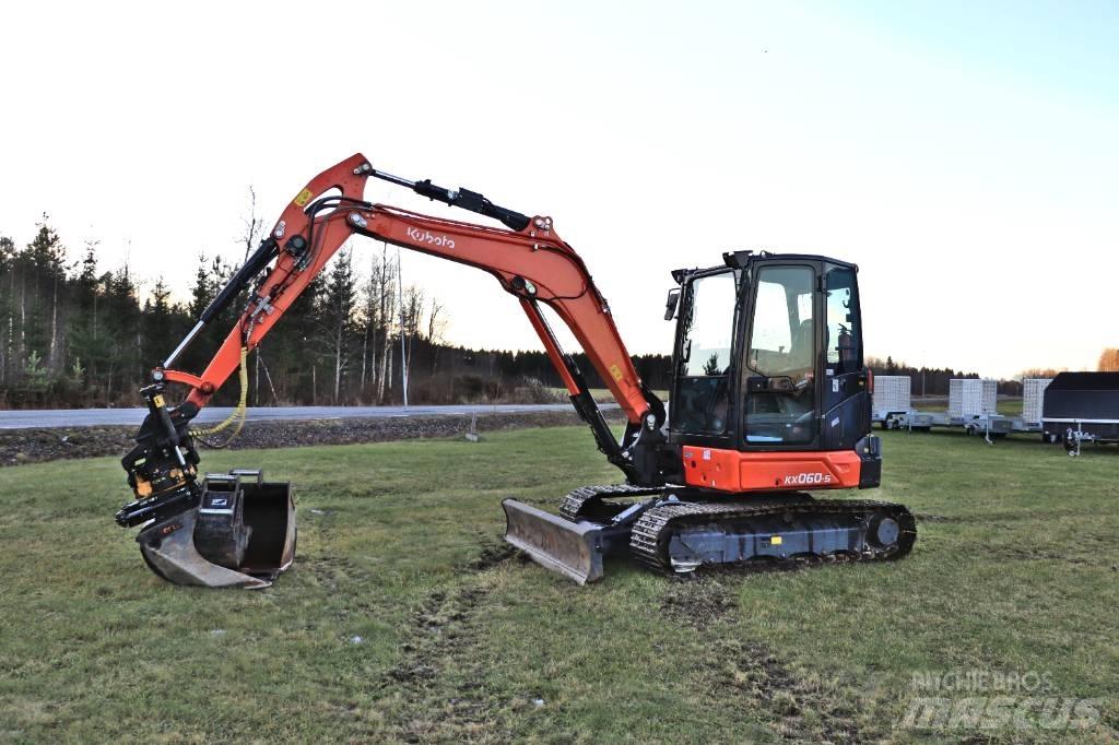 Kubota KX060-5 Minigravemaskiner