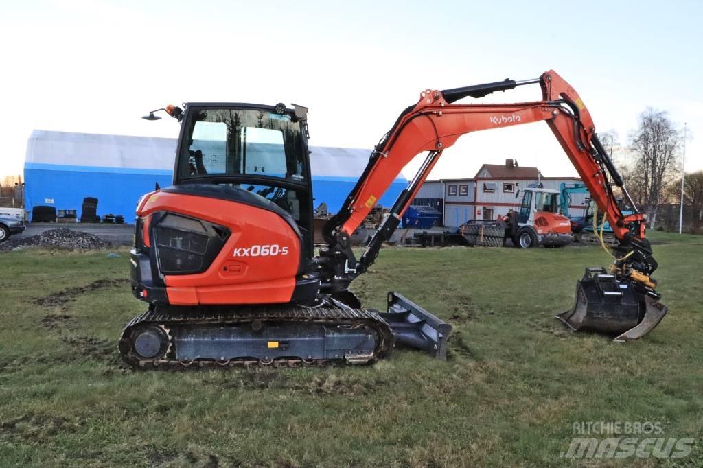 Kubota KX060-5 Minigravemaskiner