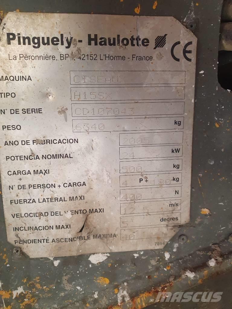 Haulotte H 15 SX Saxlifte