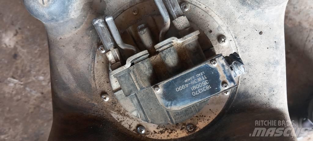Scania R 440 PDE Chassis og suspension