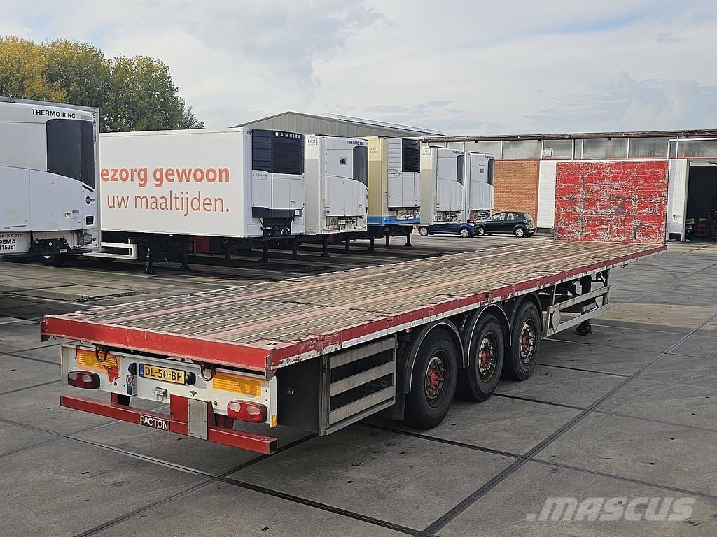 Pacton TXD.3 Semi-trailer med lad/flatbed
