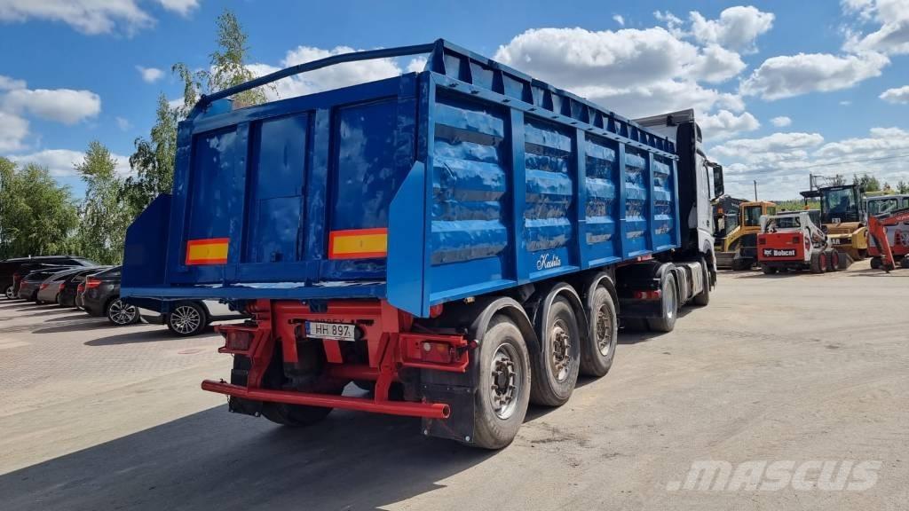 Bodex KIS 3 W Skip loader semi-trailere