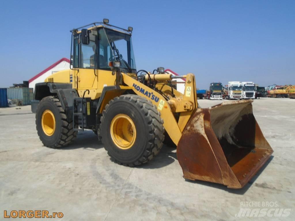 Komatsu WA200-5 Læssemaskiner på hjul