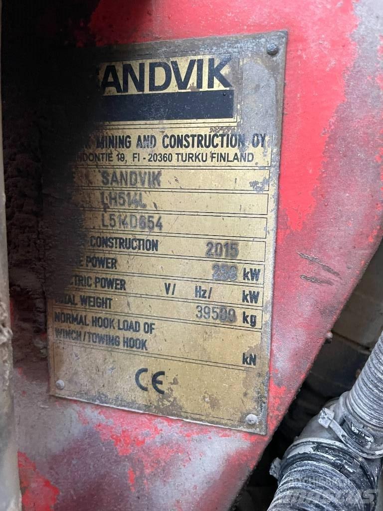 Sandvik LH 514 Undergrundslæssemaskiner